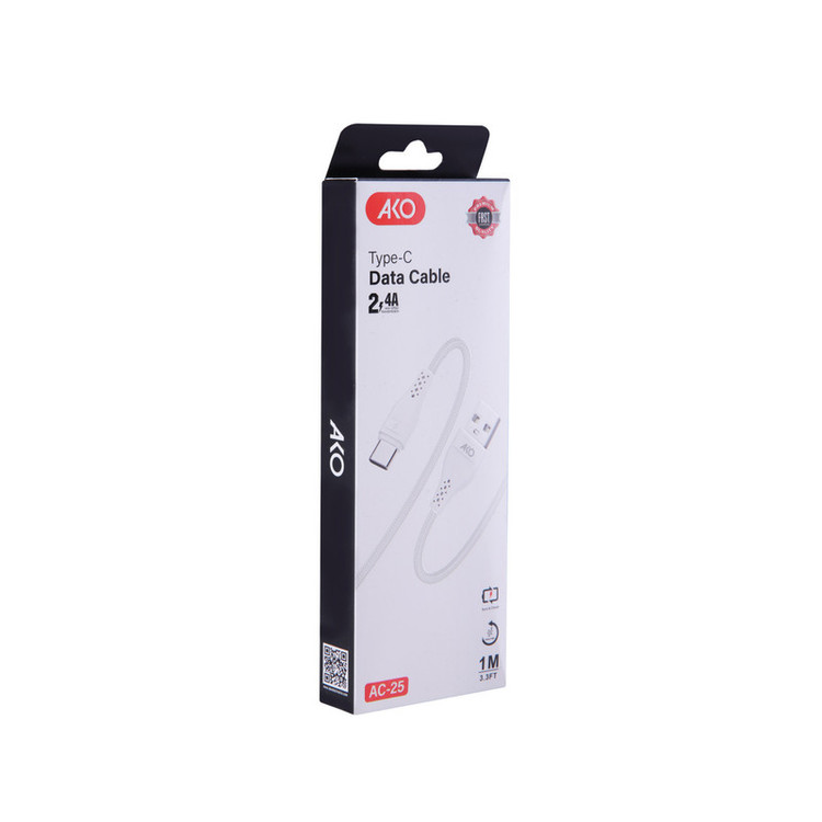 کابل تبدیل USB به USB-C آکو مدل AC-25 طول 1 متر
