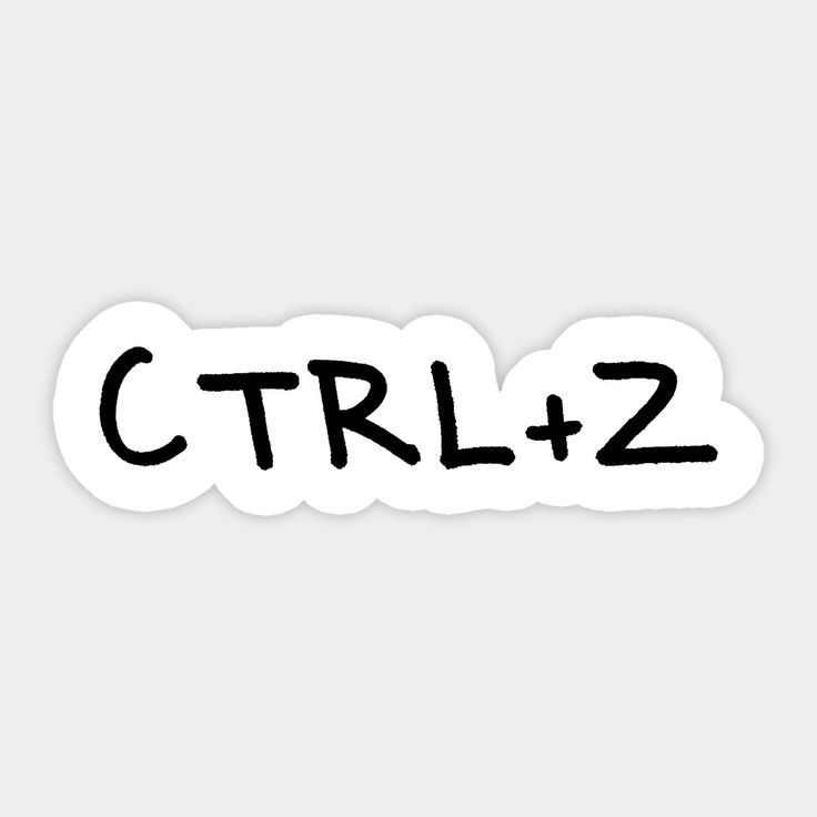 استیکر طرح ctrl + Z