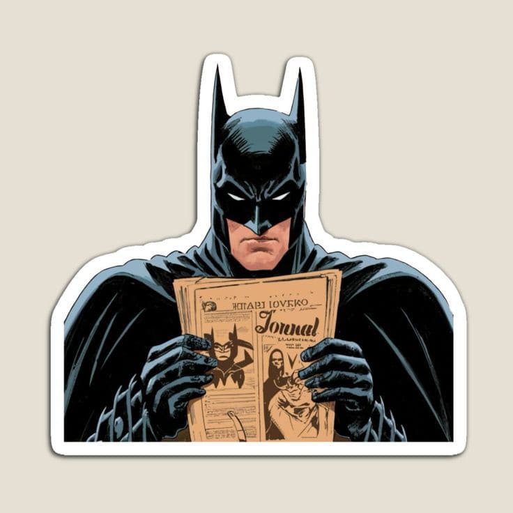 استیکر طرح Batman