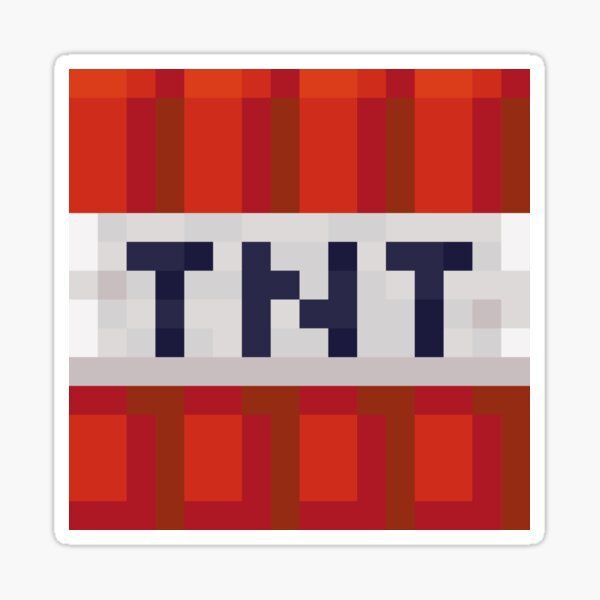 استیکر لپ تاپ TNT ماینکرافت