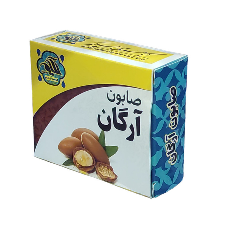صابون شستشو گیاهستان حکیم مدل آرگان وزن 70 گرم بسته 4 عددی