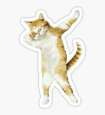 استیکر cat meme 03
