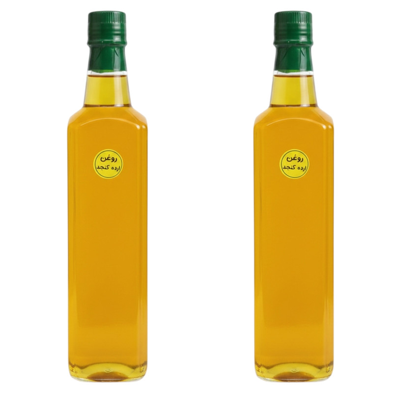 روغن ارده کنجد مایع - 1 لیتر بسته 2  عددی