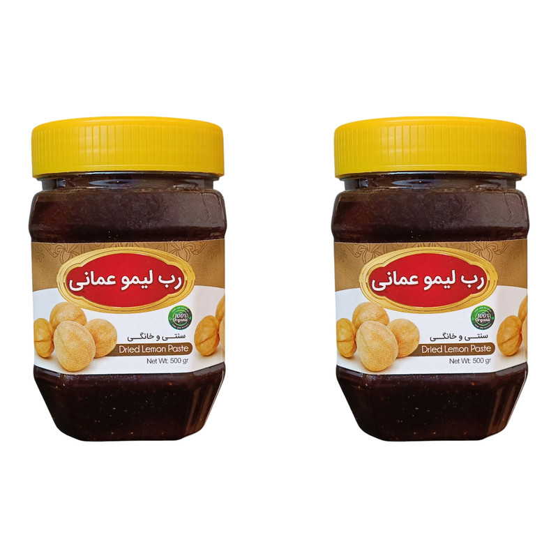 رب لیمو عمانی سنتی جالینوس - 450 گرم بسته 2 عددی
