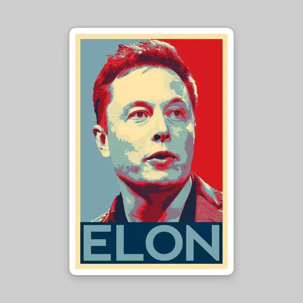استیکر Elon Musk