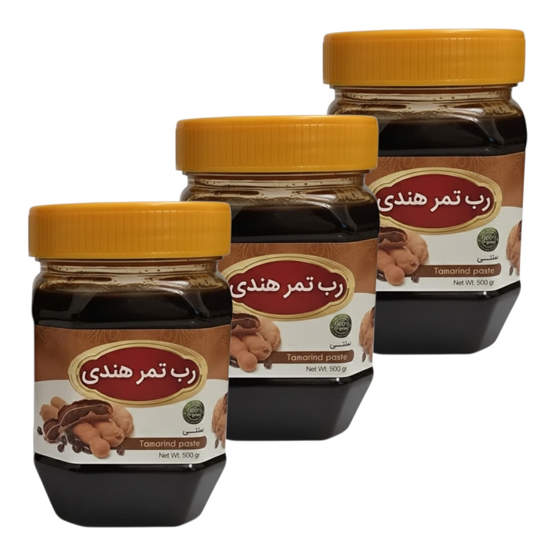 رب تمر هندی ـ ۴۵۰ گرم بسته سه عددی
