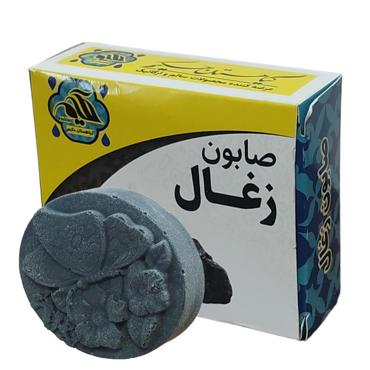 صابون شستشو گیاهستان حکیم مدل زغال وزن 70 گرم بسته 4 عددی