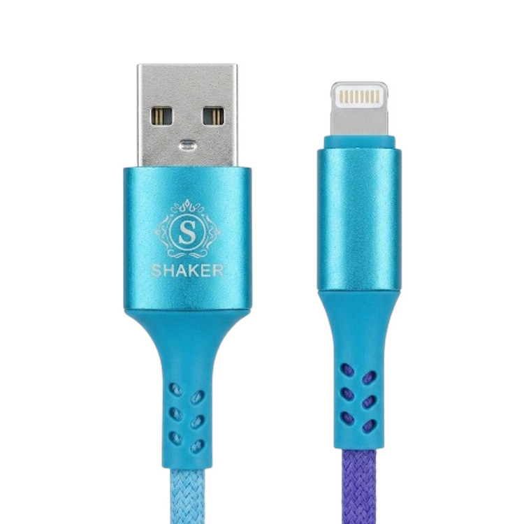 کابل تبدیل USB به لایتنینگ شیکر مدل SH-90 طول 1 متر