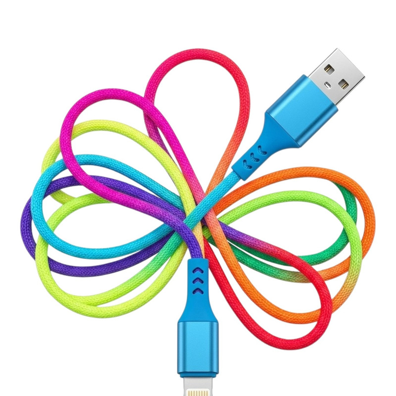 کابل تبدیل USB به لایتنینگ شیکر مدل SH-90 طول 1 متر