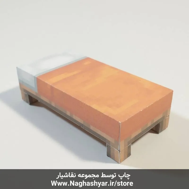 اوریگامی تخت ماینکرافت