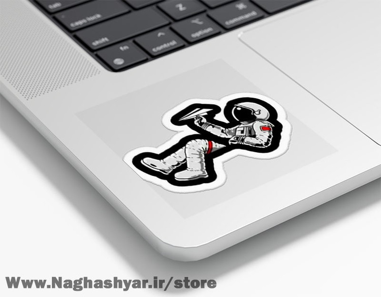 استیکر فضانورد