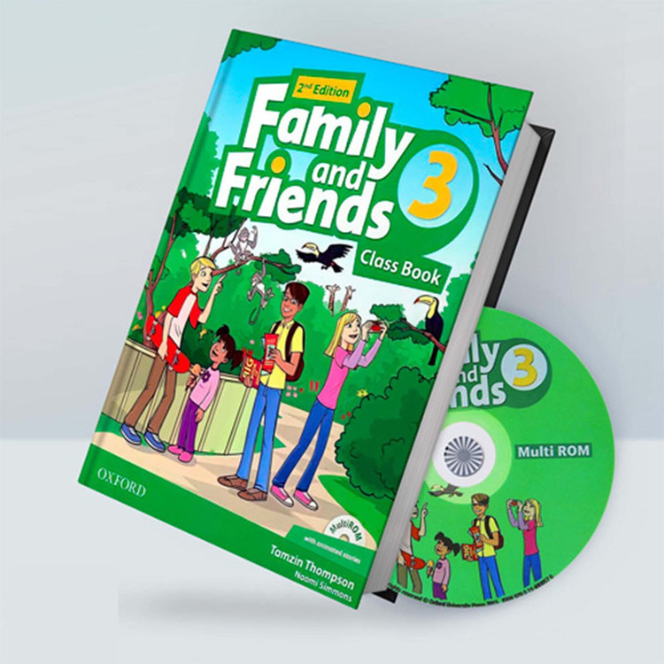 کتاب Family and Friends 3 اثر Tamzin Thompson and Naomi Simmons انتشارات الوندپویان