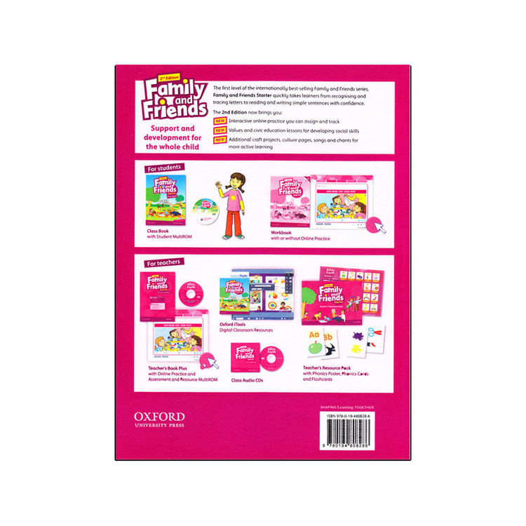 کتاب Family And Friends Starter 2nd Edition اثر Naomi Simmons انتشارات الوندپویان