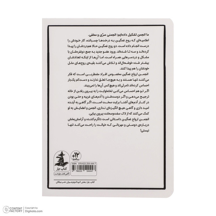 کتاب انجمن ارواح غمگین 2 اثر لیز مدینگز نشر میلکان