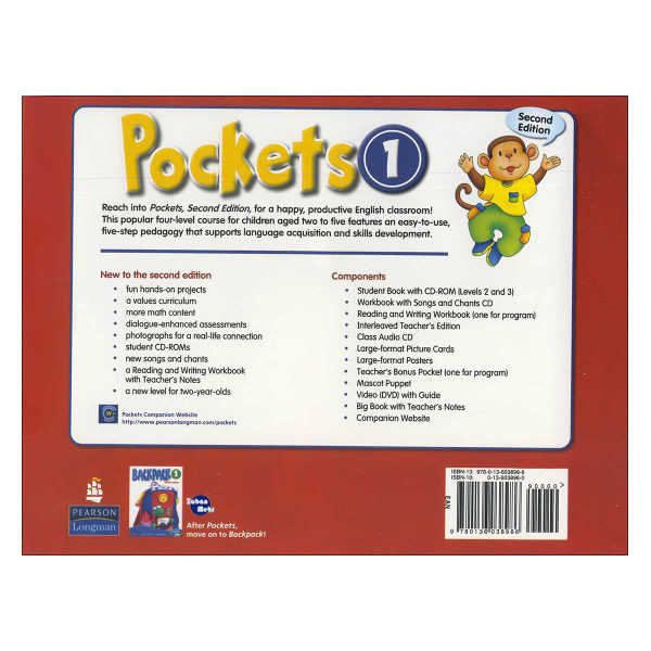 کتاب pockets 1 اثر Mario Herrera and Barbara Hojel انتشارات زبان مهر
