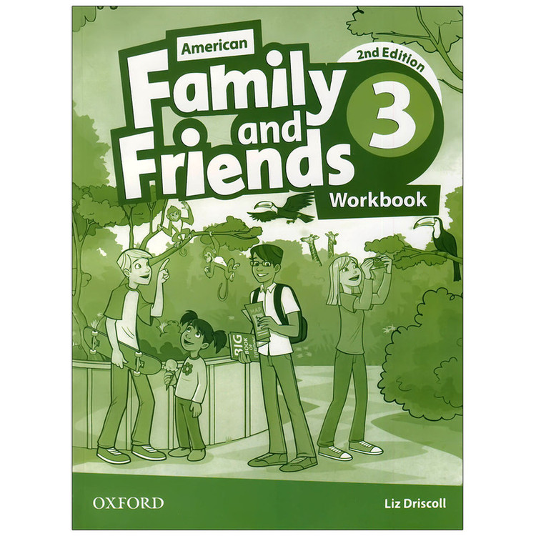 کتاب family and friends 3 اثر Naomi Simmons انتشارات اکسفورد