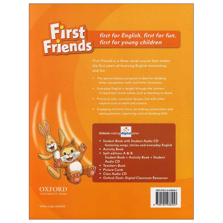 کتاب first friends 3 اثر Susan Iannuzzi انتشارات oxford