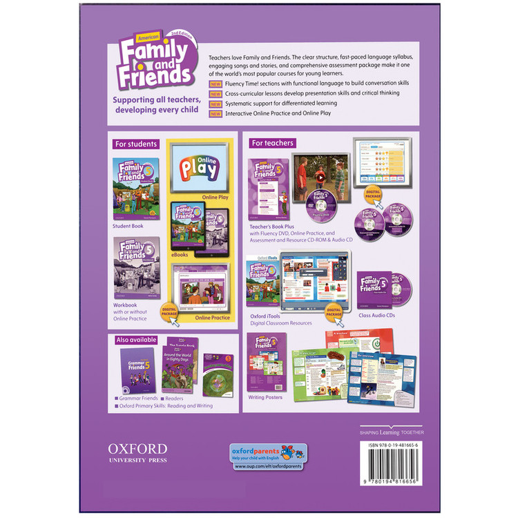 کتاب American Family and Friends 2nd 5 اثر TAMZIN THOMPSON انتشارات هدف نوین