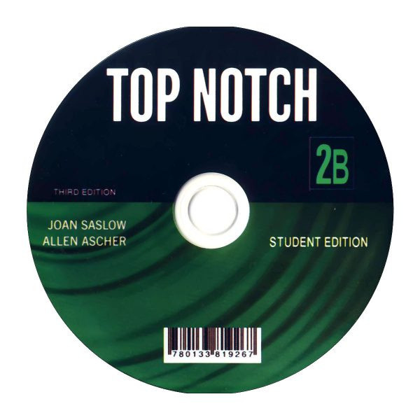 کتاب top notch 2b اثر JOAN SASLOW & ALLEN ASCHER انتشارات زبان مهر