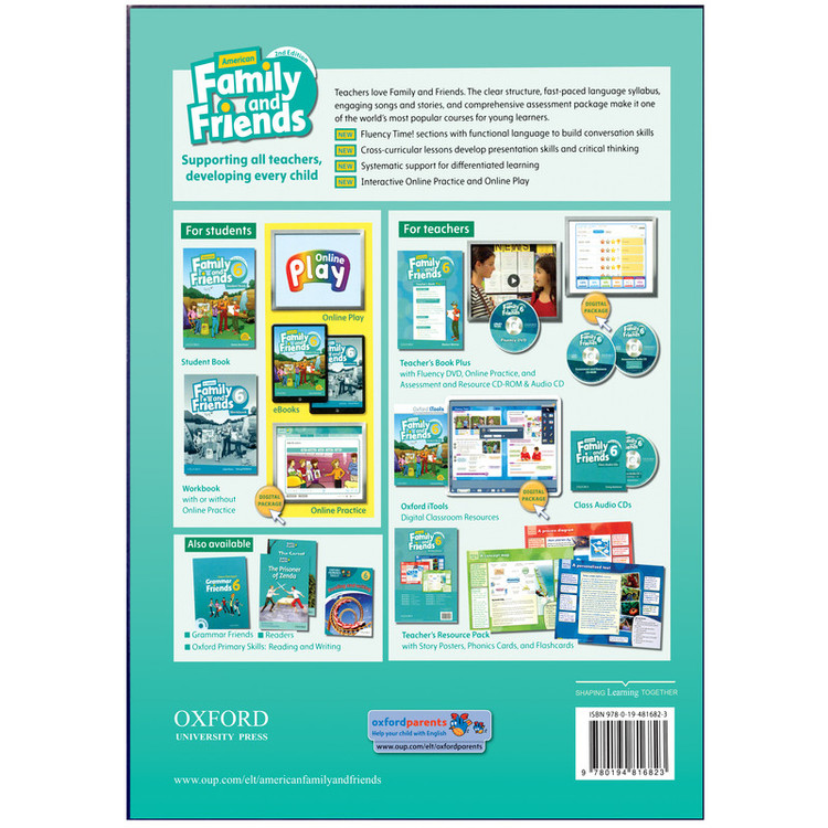 کتاب American Family and Friends 2nd 6 اثر JENNY QUINTANA انتشارات هدف نوین