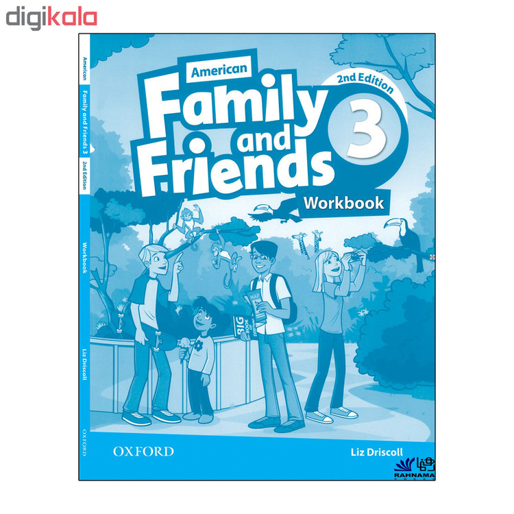 کتاب AMERICAN FAMILY AND FRIENDS 3 اثر TAMZIN THOMPSON AND NAOMI SIMMONS انتشارات رهنما