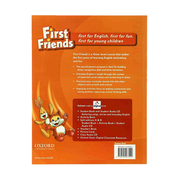 کتاب First Friends 3 اثر Susan Lannuzzi انتشارات الوندپویان