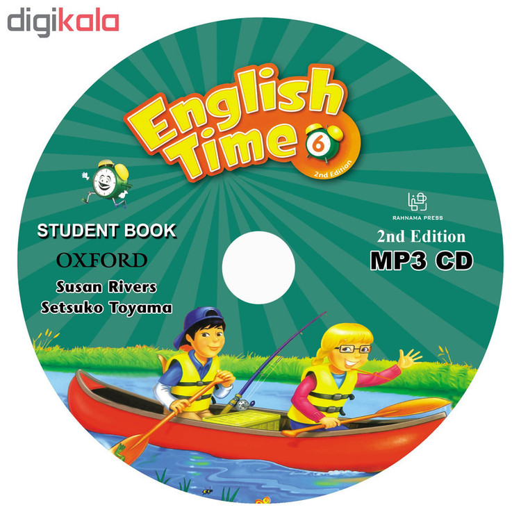 کتاب english time 6 اثر susan rivers and setsuko toyama انتشارات رهنما