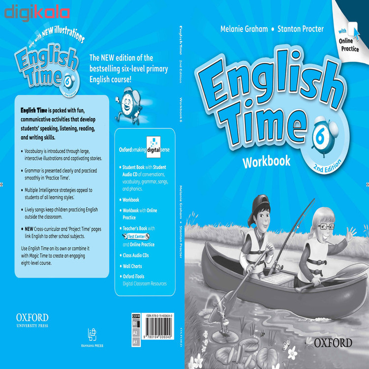 کتاب english time 6 اثر susan rivers and setsuko toyama انتشارات رهنما