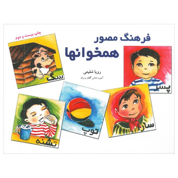 کتاب فرهنگ مصور همخوانها اثر رویا شفیعی انتشارات آموزش نوآموز