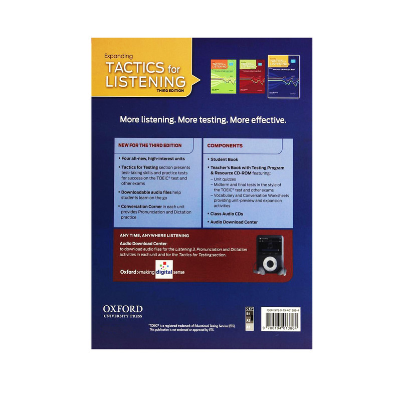 کتاب Expanding Tactics For Listening Third Edition اثر Jack C.Richards and Grant Trew انتشارات الوند پویان