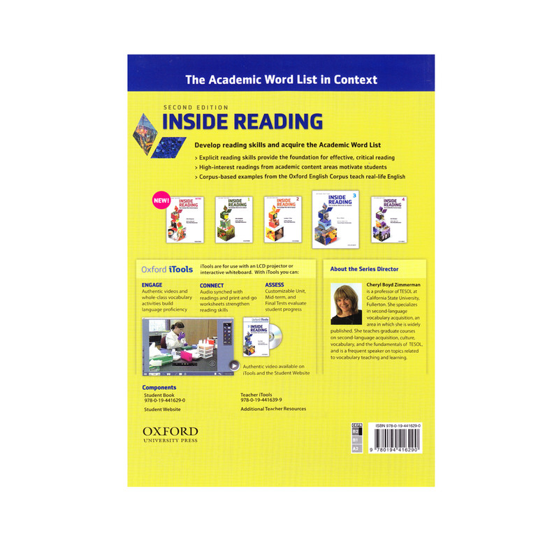 کتاب Inside Reading 3 اثر Bruce Rubin انتشارات الوند پویان