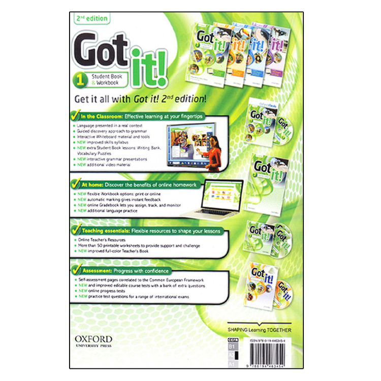 کتاب Got It 1 Second Edition اثر جمعی از نویسندگان انتشارات سپاهان