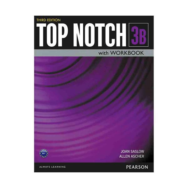 کتاب Top Notch 3rd 3B +DVD اثر Joan Saslow & Allen Ascher انتشارات جنگل