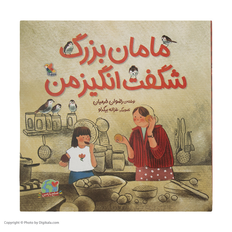 کتاب مامان بزرگ شگفت انگیز من اثر رضوان خرمیان انتشارات میچکا