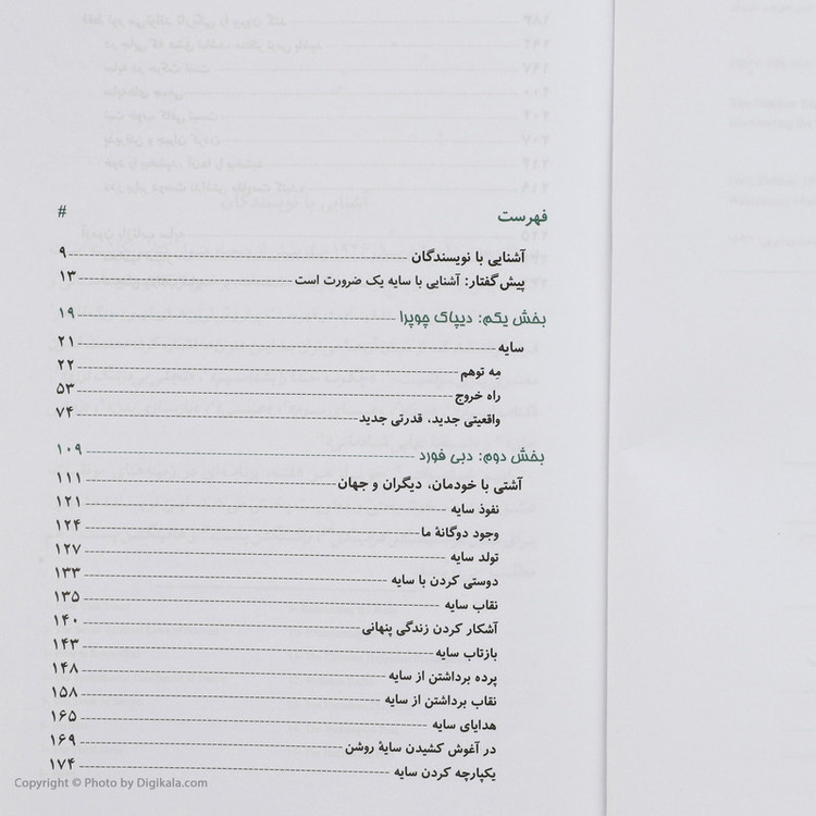 کتاب بازتاب سایه اثر دبی فورد