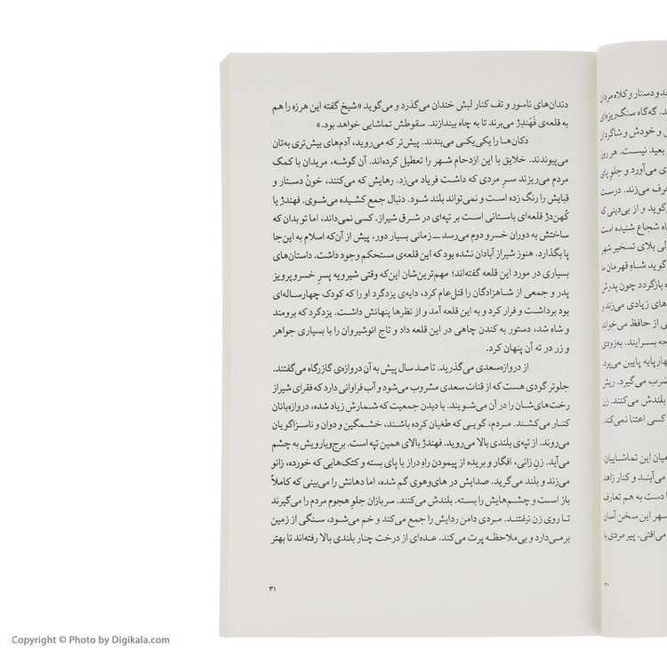 کتاب سرو سفید یا حافظ ناصر اثر ناصر قلمکاری نشر چشمه