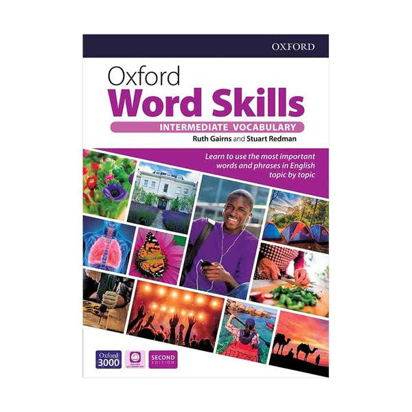 کتاب Oxford Word Skills 2nd Edition Intermediate اثر Ruth Gairns انتشارات Oxford