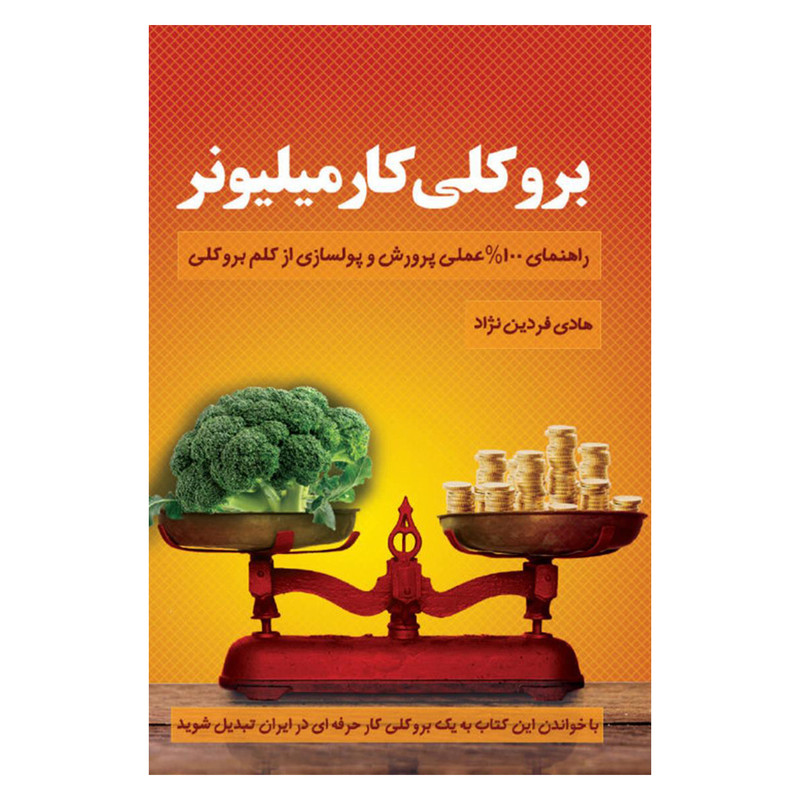 کتاب بروکلی کار میلیونر اثر هادی فردین نژاد نشر کلید آموزش