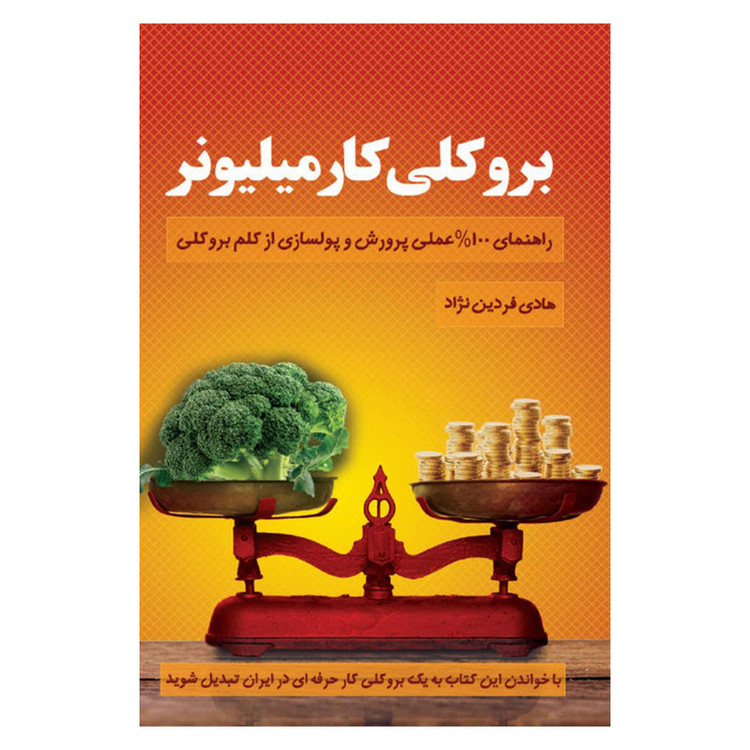 کتاب بروکلی کار میلیونر اثر هادی فردین نژاد نشر کلید آموزش