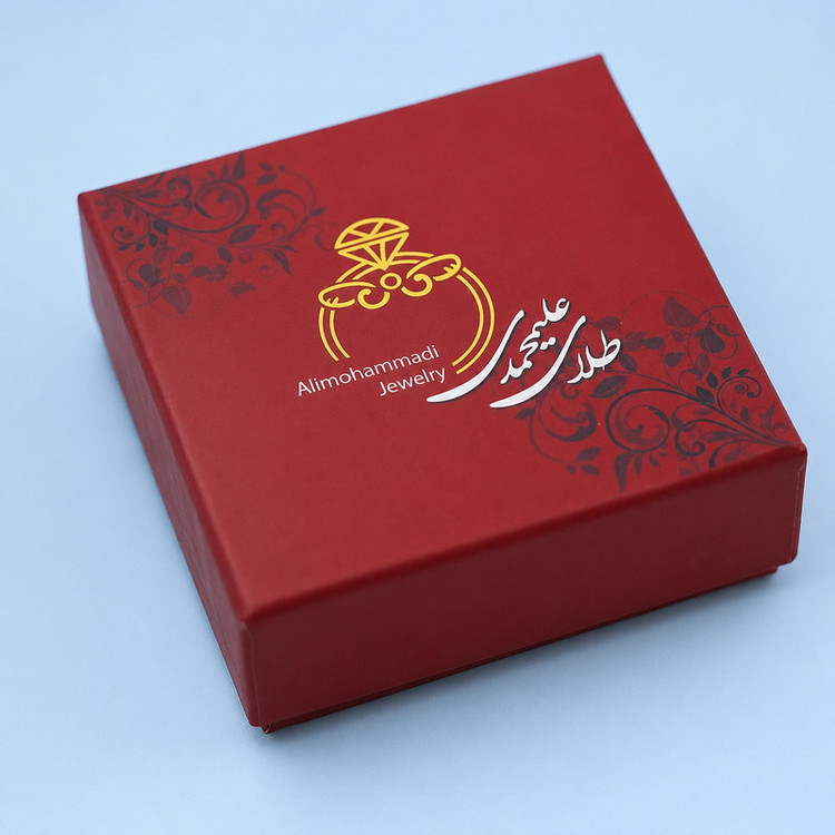 گوشواره آویز طلا 18 عیار زنانه طلای علیمحمدی مدل قطره ای کد TTA555