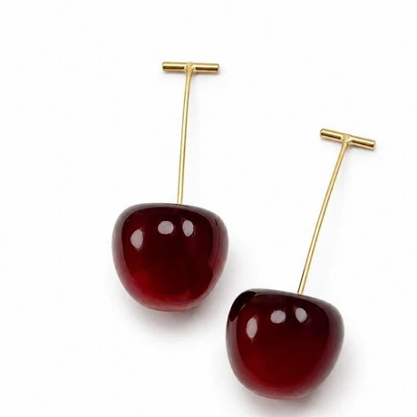 گوشواره گیلاسی خاتون 1/8 گرم