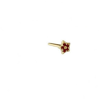 گوشواره میخی مدل ستاره یاقوت خاتون وزن 430 سوت(فاکتورمعتبر)