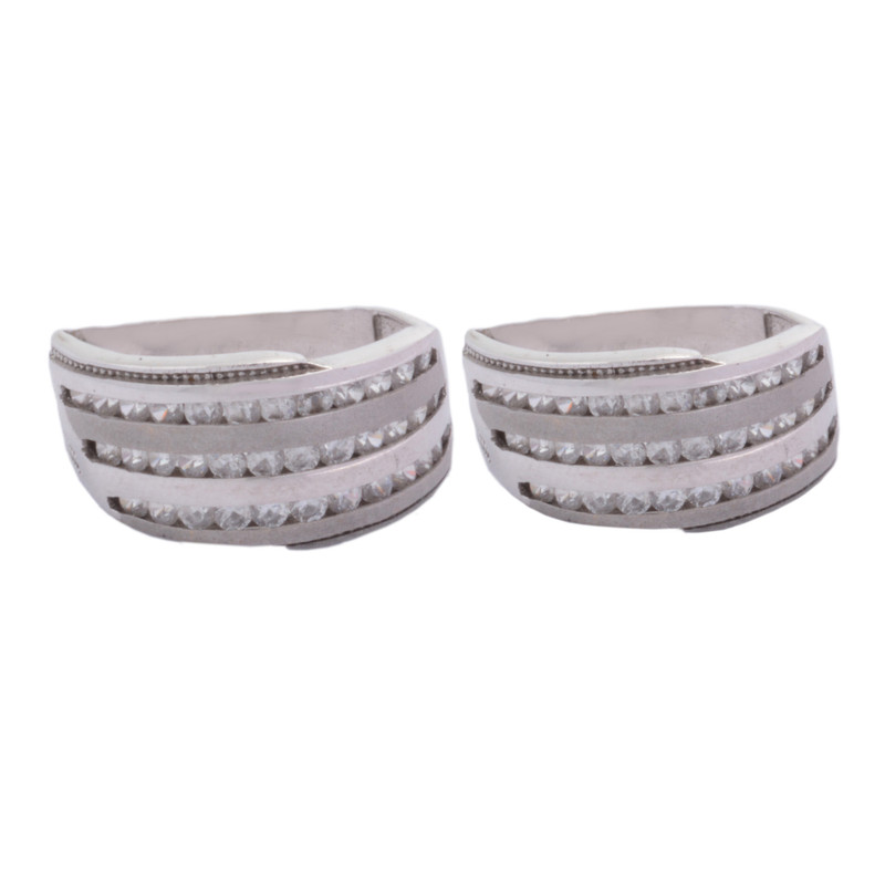 ست حلقه طلا 18 عیار زنانه و مردانه طلای مستجابی مدل رزا کد T575