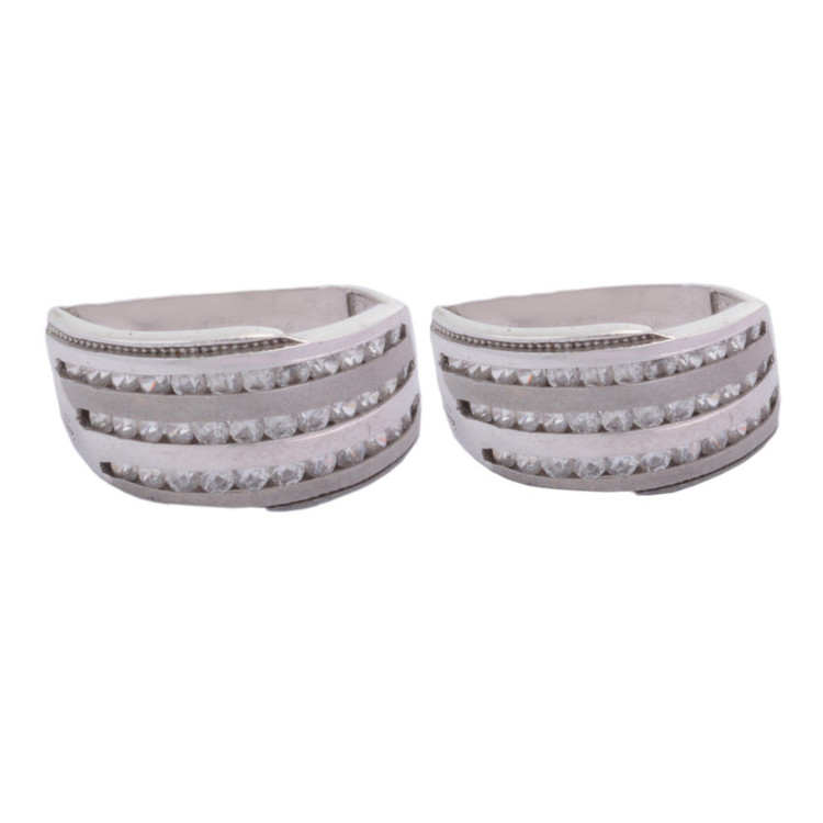 ست حلقه طلا 18 عیار زنانه و مردانه طلای مستجابی مدل رزا کد T575