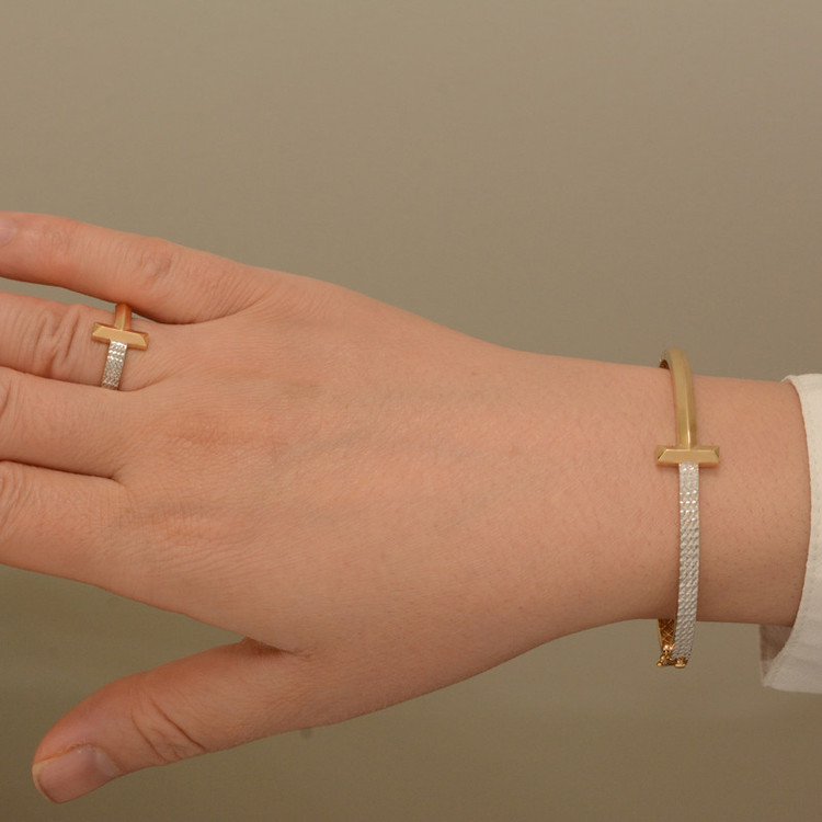 نیم ست طلا 18 عیار زنانه طلای مستجابی مدل جلوا T663 کد 257