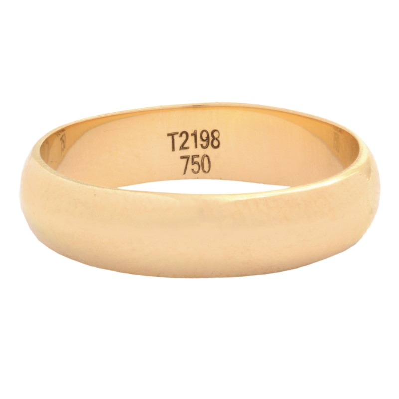 انگشتر طلا 18 عیار زنانه طلای مستجابی مدل رینگی کد 2013654- T2198 s53