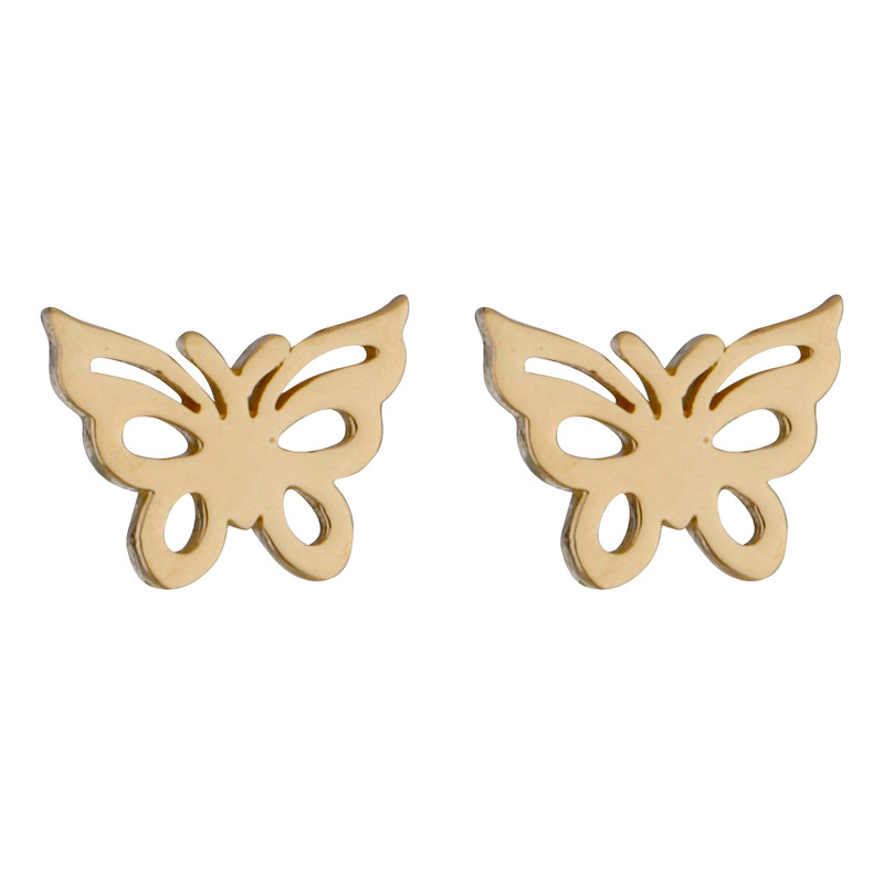 گوشواره طلا 18 عیار زنانه طلای مستجابی مدل 10165