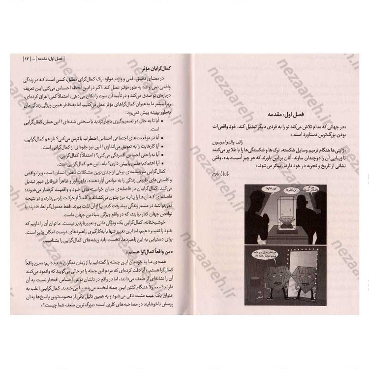 کتاب چگونه کمال گرا نباشیم (رهایی از وسواس بهترین بودن) اثر استفان گایز