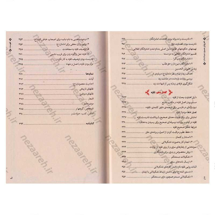کتاب همرزمان حسین (ده گفتار از حضرت آیت الله خامنه ای در تحلیل مبارزات سیاسی امامان معصوم)