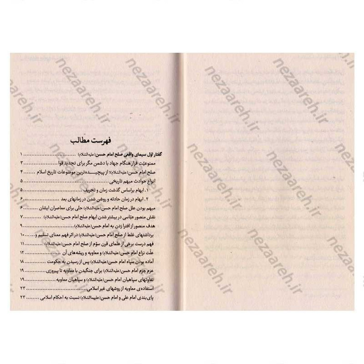 کتاب دو امام مجاهد (امام حسن و امام حسین (ع)) شش گفتار از حضرت آیت الله العظمی شهید خامنه ای در تحلیل مبارزات سیاسی حسنی